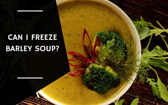 Can I Freeze Barley Soup?