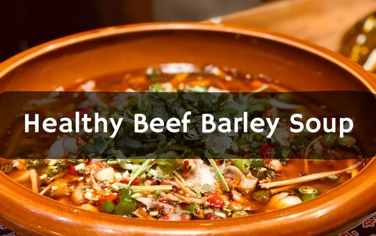 Healthy Beef Barley Soup