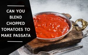 Can You Blend Chopped Tomatoes To Make Passata