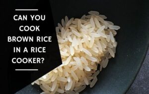 Can You Cook Brown Rice In A Rice Cooker