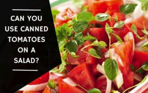 Can You Use Canned Tomatoes On A Salad
