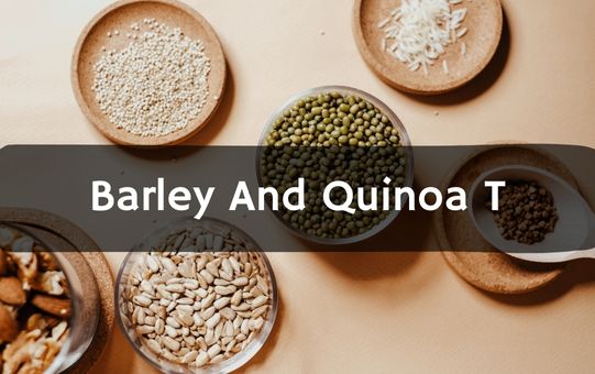 Cook Barley And Quinoa