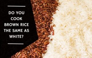 Do You Cook Brown Rice The Same As White